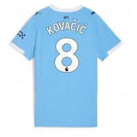Stroje piłkarskie Manchester City Mateo Kovacic #8 Koszulka Podstawowej dla damskie 2025-26 Krótki Rękaw